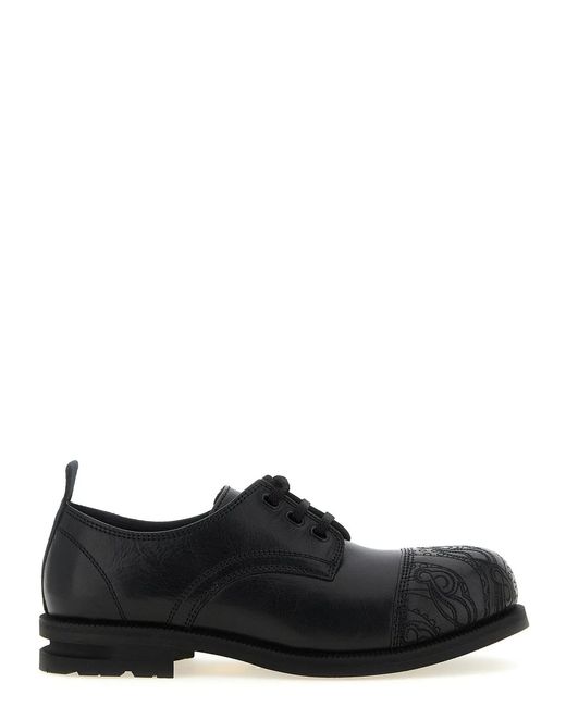 Kiko Kostadinov Black 'Atro' Lace Up Shoes for men
