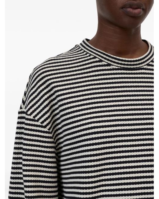 Closed Black Striped Longsleeve