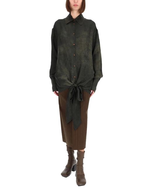 Uma Wang Black "Tubby" Shirt