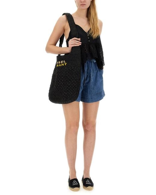 Isabel Marant Blue Isabel Marant Etoile Short Ipolyte
