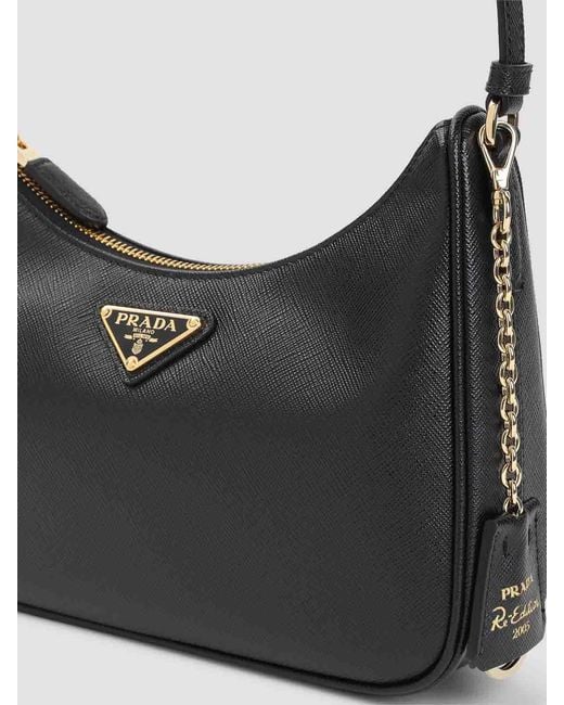 Prada Black Reetition 2005 Shoulder Bag