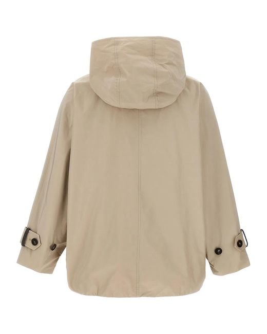 Brunello Cucinelli Natural Double-Breasted Jacket