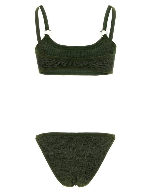 Hunza G Green 'Iris' Bikini