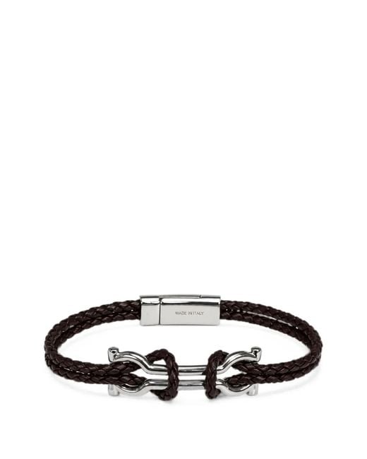 Ferragamo Black Brass Jewelry for men