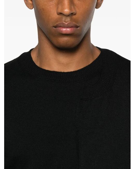 Comme des Garçons Black Comme Des Garçons Homme Plus Asymetrical Shirt for men