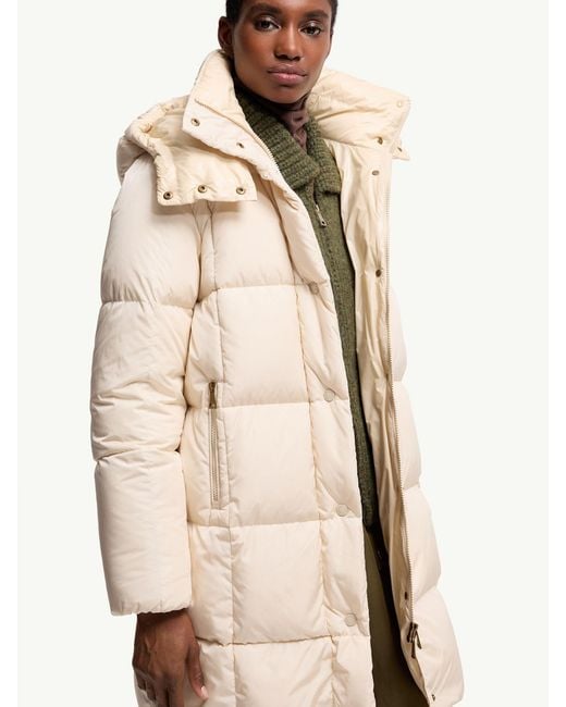 Moncler Natural Litte Square Down Jacket