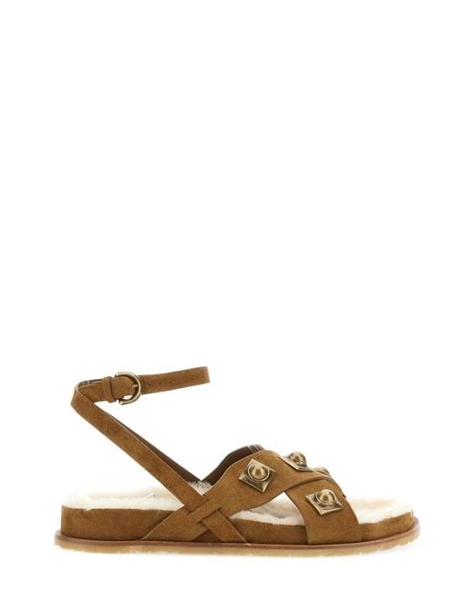 Etro Brown Crown Me Sandal