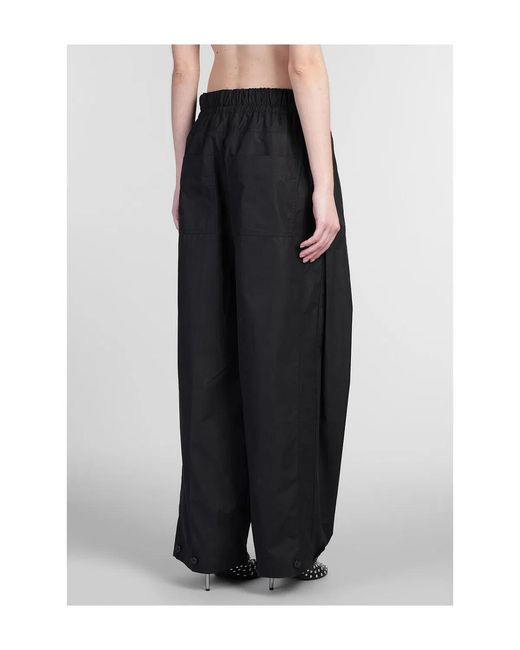 Jil Sander Black Adjustable Tablillas Pants