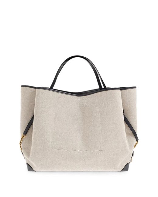 Chloé White Cabas Large