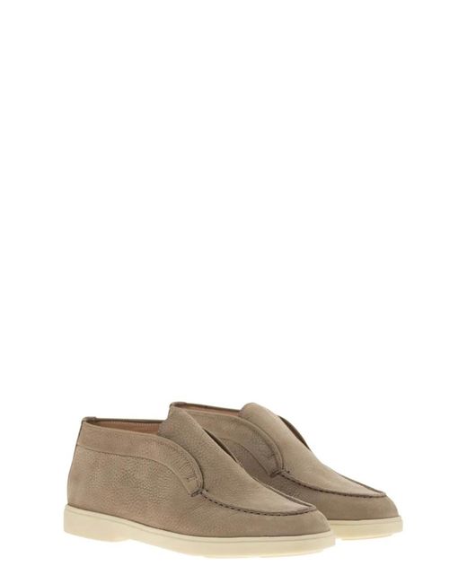 Santoni Brown Desert Boot