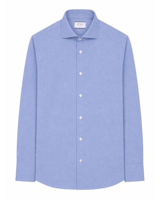 ARCHIVIUM BE UPDATED Blue Archivium Be Updated for men