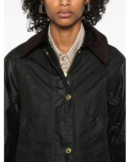 Barbour Black Modern Beadnell