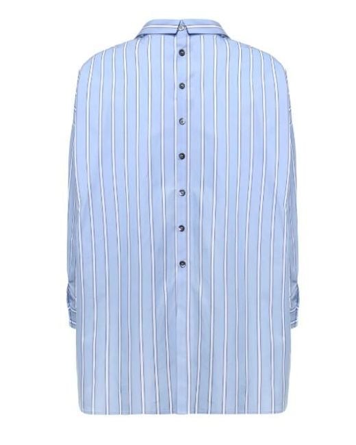 Pinko Blue Light Cotton Shirt