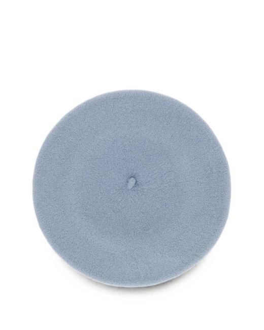 Borsalino Gray Wool Basque Hat