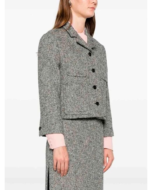 Gucci Gray Cotton Jacket