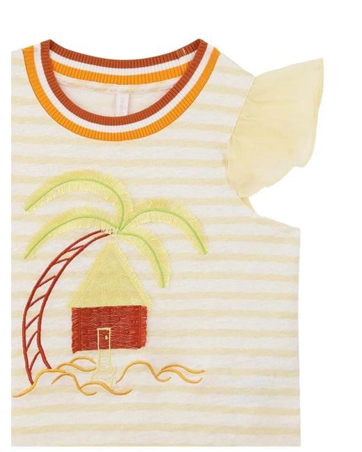 Zimmermann Natural T-Shirt