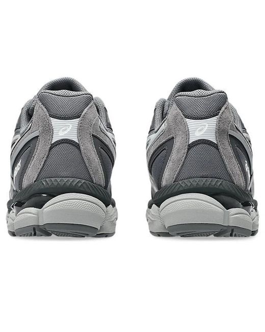 Asics Gray Leather Sneakers