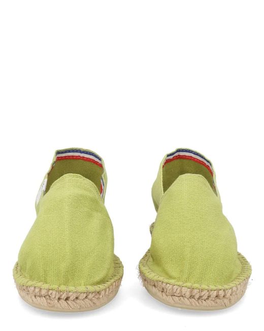 A.P.C. Green Cotton Flats