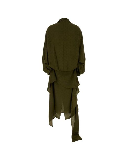 Ferragamo Green Dresses