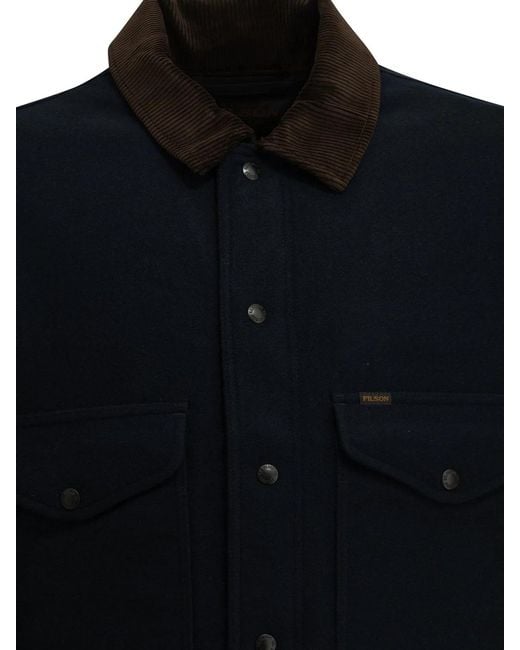 Filson Blue "Spokane Insulated" Quilted Jacket for men