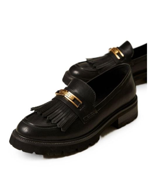 Twinset Black Polyurethane Shoes