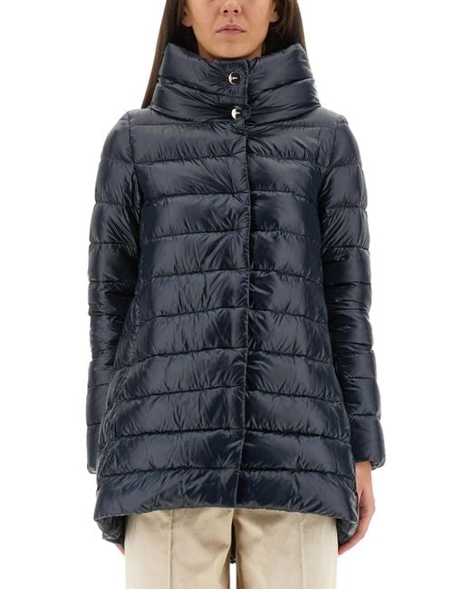 Herno Blue Piumino "A-Shape Amelia"