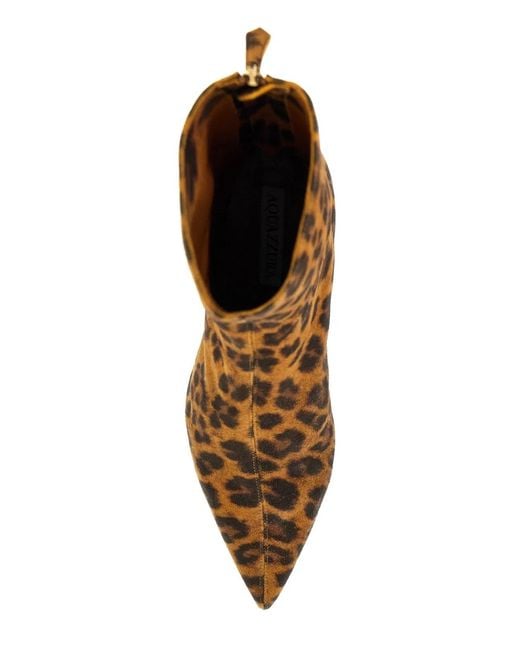 Aquazzura Brown Montmartre Bottie 50