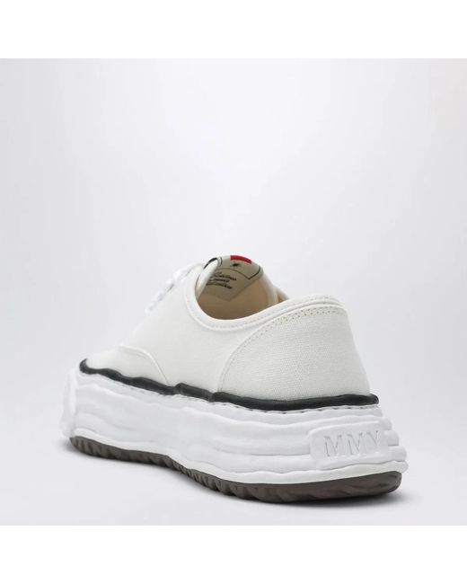 Maison Mihara Yasuhiro White Baker Sneakers for men