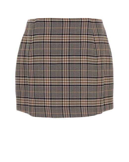 Anine Bing Gray Tierra Skirt