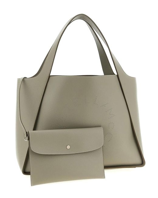 Stella McCartney Natural 'The Logo Bag' Shopping Bag