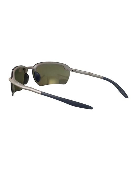 Maui Jim Blue Metal Matte Plastic Sunglasses