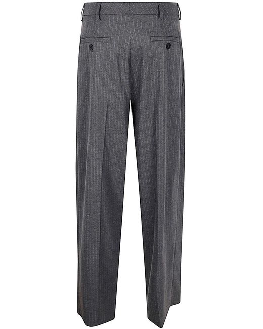 DR. HOPE Gray Pences Trousers