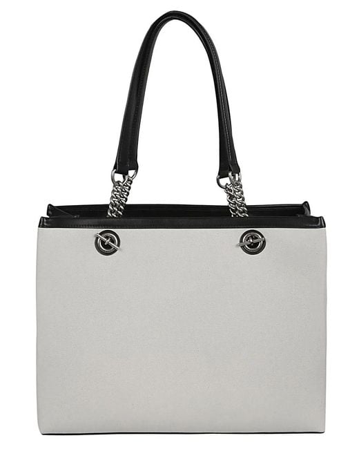 Balenciaga White Duty Free Medium Tote Bag