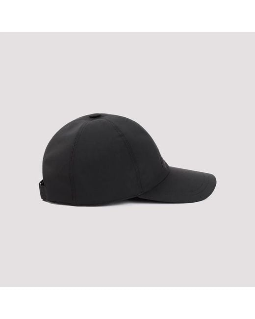 Brioni Black Baseball Hat for men