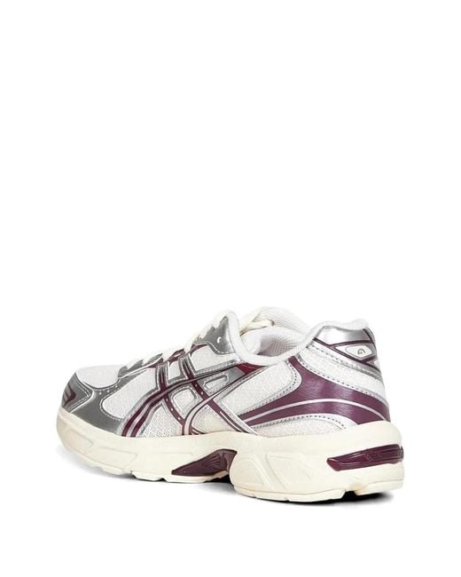 Asics White Gel-1130 Lace Up Sneakers