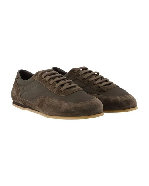 Common Projects Brown Minimal Slip Sneakers for men