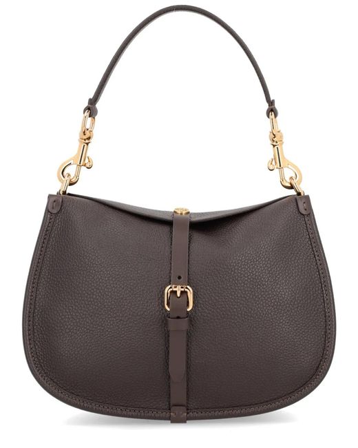 Etro Black Medium Pony Bag