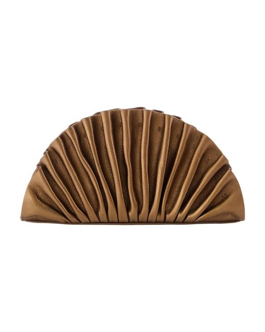 Cult Gaia Brown Clutches