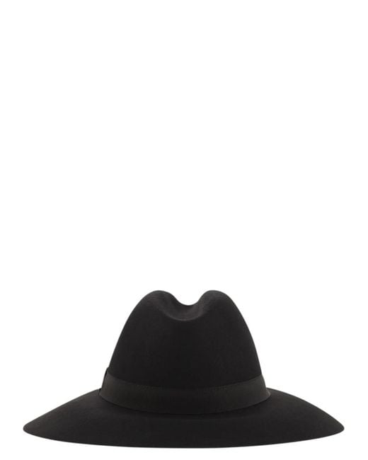 Fay Black Wool Felt Hat