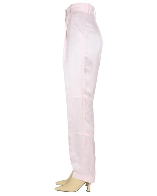 The Mannei Pink "Volterra" Trousers