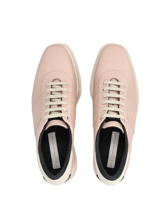 Stella McCartney Pink Sneak-Elyse Platform Trainers