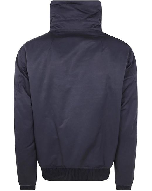 Rick Owens Blue "Dracuflight" Bomber Jacket for men