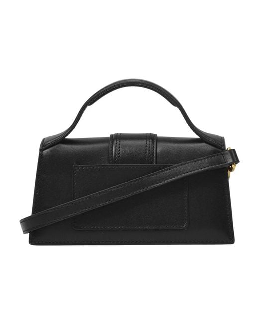 Jacquemus Black Bambino Small Leather Shoulder Bag