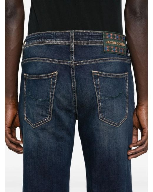 Jacob Cohen Blue Scott Jeans for men