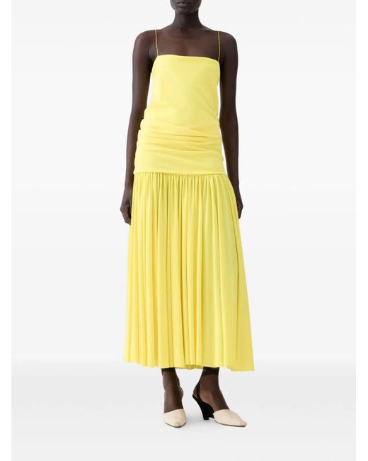 Jacquemus Yellow La Robe Abiha Long Dress