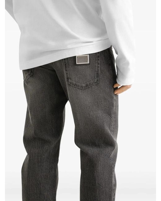 Dolce & Gabbana Gray Dolce & Gabbana Pantalone for men
