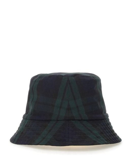 Moncler Blue Reversible Bucket Hat for men
