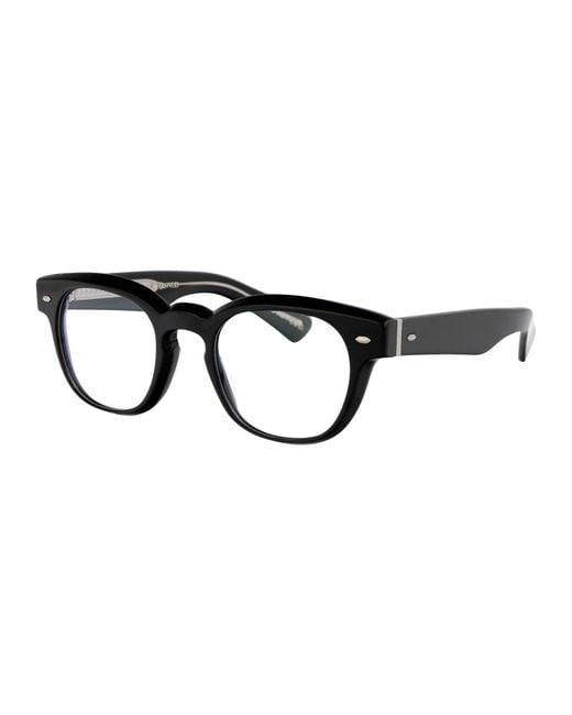 Oliver Peoples Black Acetate Optical Glasses