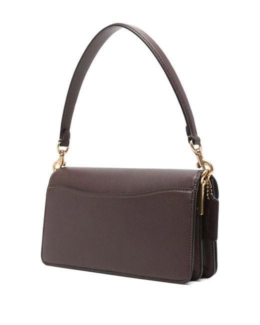 COACH Brown Tabby 26 Leather Shoulder Bag