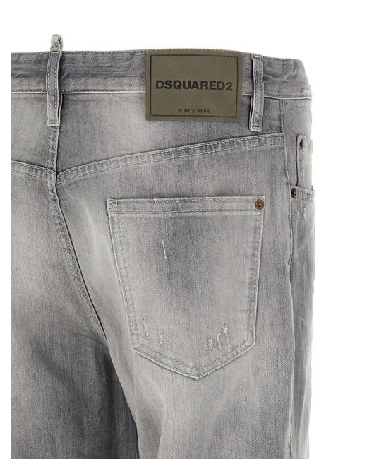 DSquared² Gray '642' Jeans for men
